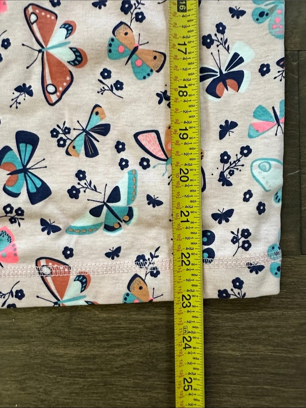 New Tea Collection Tank Butterfly Pajamas, Size 12.